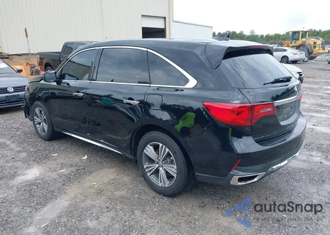 2019 Acura Mdx Standard z USA, uszkodzony, nr VIN 5J8YD3H30KL002518